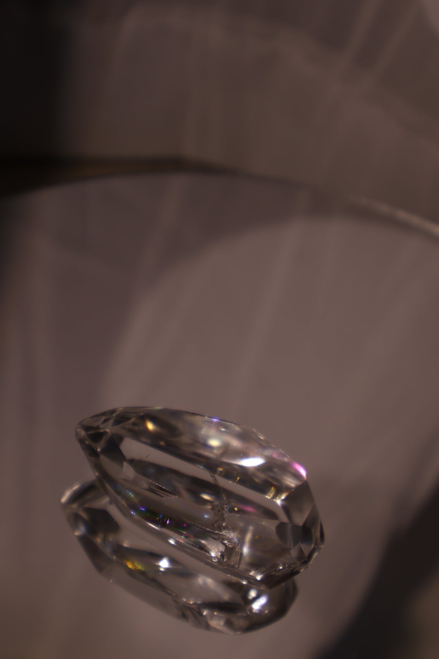 {DEAL} Vitreous Rock Crystal with Rainbow Halo - 32.5g