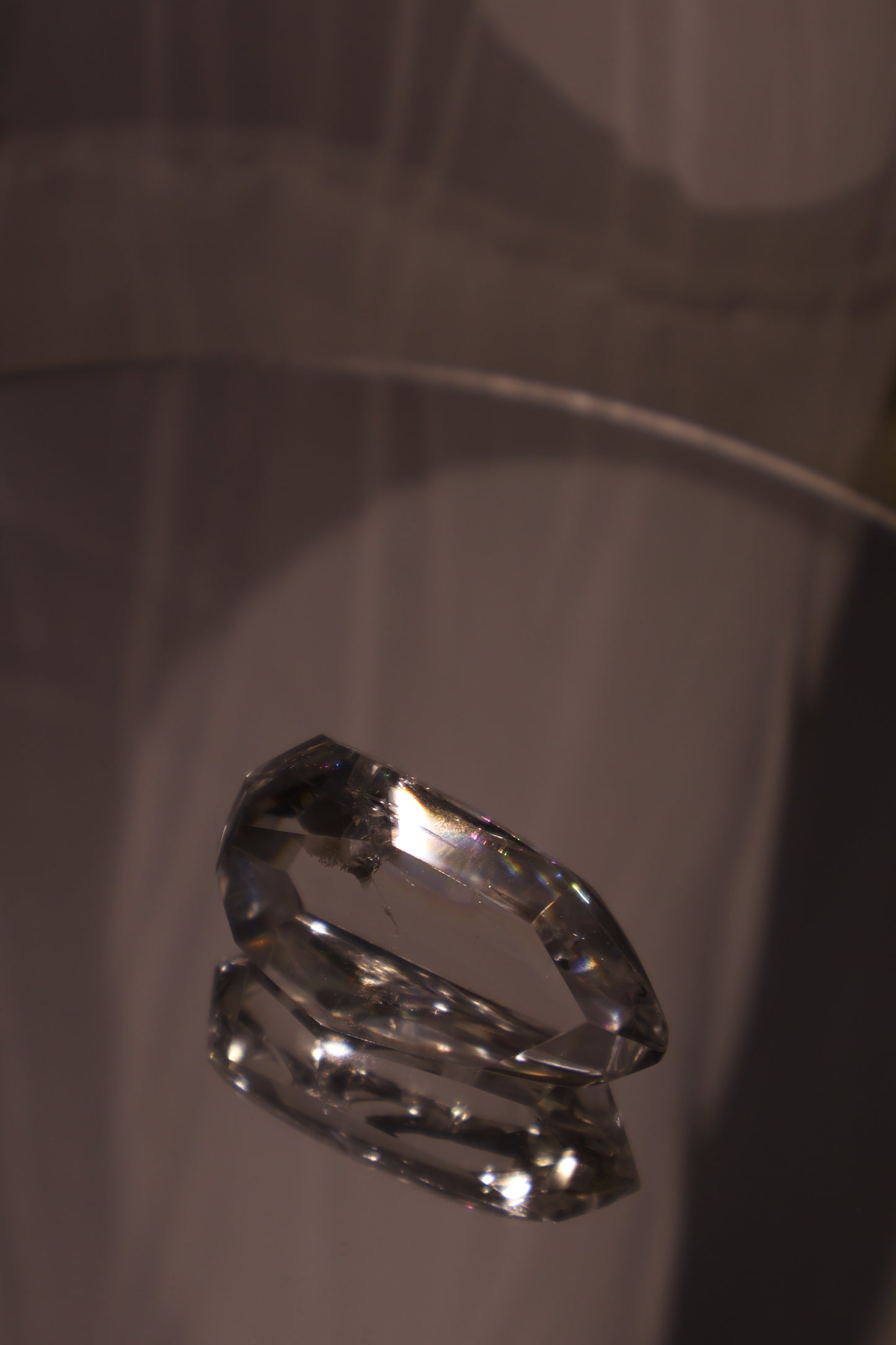 {DEAL} Vitreous Rock Crystal with Rainbow Halo - 32.5g