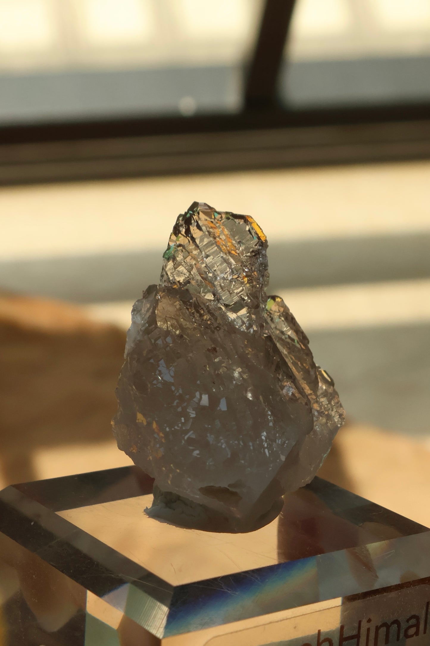 Switzerland Light Smoky Quartz, Nirvana Eroded Crystal - 17g