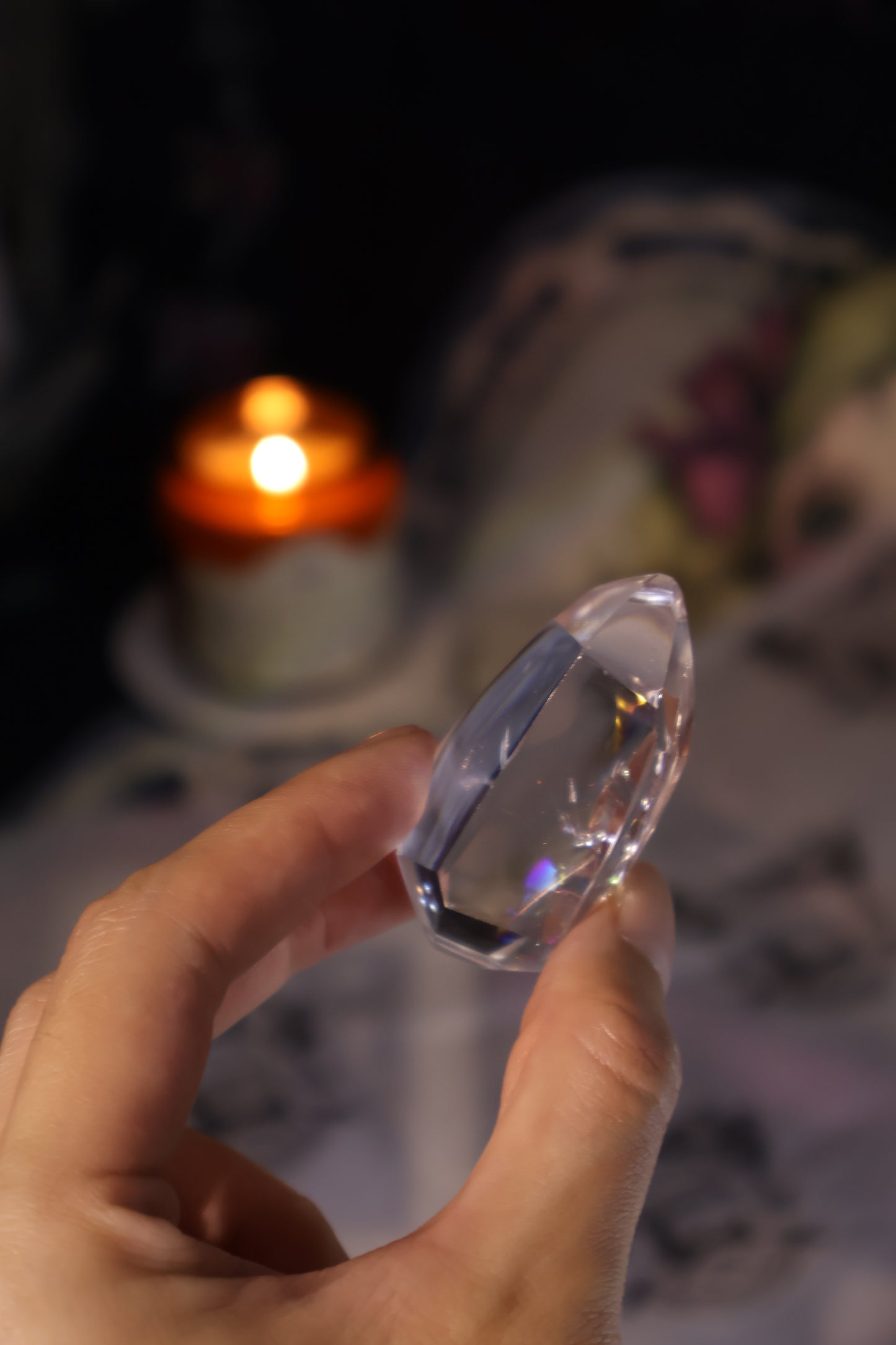 {DEAL} Vitreous Rock Crystal with Rainbow Halo - 32.5g